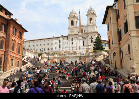 Italie Lazio Rome piazza di spagna Banque D'Images