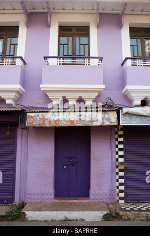 Dans l'architecture, Nord de Goa Panaji Banque D'Images