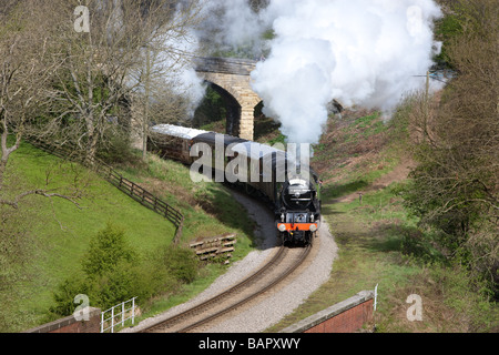 Poivre de tornade, classe A1 Pacifique 60163 Banque D'Images