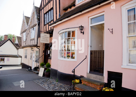 Le Crooked House Gallery High Street Lavenham Suffolk Angleterre Banque D'Images