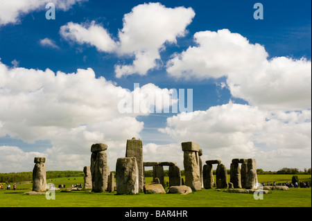 Stonehenge Salisbury Wiltshire Banque D'Images