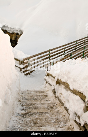 Arabba Livinallongo de Col di Lana province de Belluno, Italie Banque D'Images