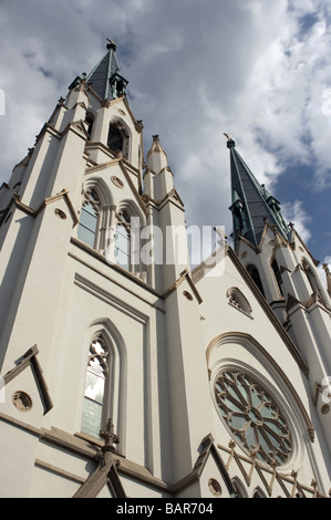 Cathédrale de Saint Jean Baptiste, Savannah, Georgia, United States Banque D'Images