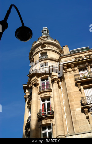 Paris, France, Appartement Bâtiment Flats, Immobilier, logement dans le 16ème arrondissement, quartier de Passy Banque D'Images