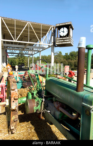 Les machines agricoles à la Jim Ross Buck l'Agriculture et des forêts du Mississippi Museum à Jackson, Mississippi Banque D'Images