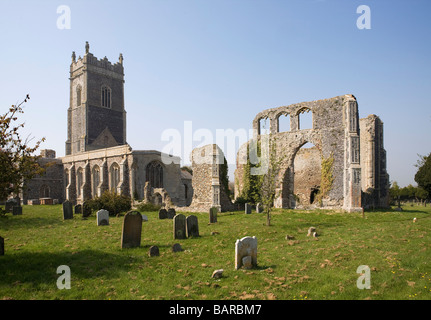 St Andrew's Church - Walberswick, Suffolk, Angleterre Banque D'Images