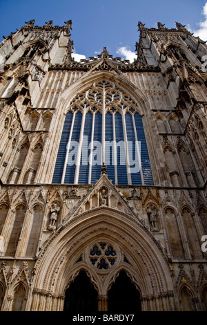La cathédrale de York Yorkshire UK Banque D'Images