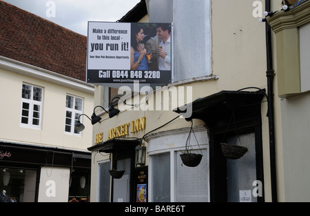 Pub du centre-ville de location d'une occasion d'affaires Petersfield Hampshire England UK Banque D'Images