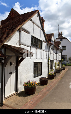 Bâtiment intéressant dans Shere village, Surrey Banque D'Images