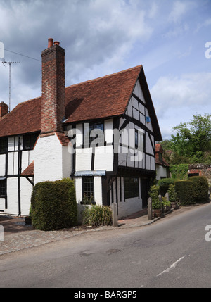 Bâtiment intéressant dans Shere village, Surrey Banque D'Images