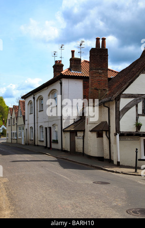 Bâtiment intéressant dans Shere village, Surrey Banque D'Images