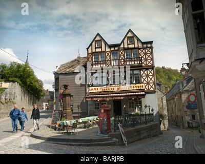 Très bien conservé la ville médiévale de Durbuy est la plus petite ville de Belgique Banque D'Images