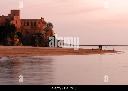 Forte Sao Joao do Arade un bâtiment ancien à Ferragudo Algarve Portugal Banque D'Images