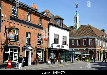 West Street, Farnham, Surrey, Angleterre, Royaume-Uni Banque D'Images