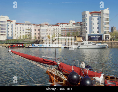 Angleterre Bristol Harbourside Banque D'Images