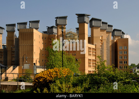 L'Université de Coventry Lanchester Library building, Coventry, Angleterre, RU Banque D'Images