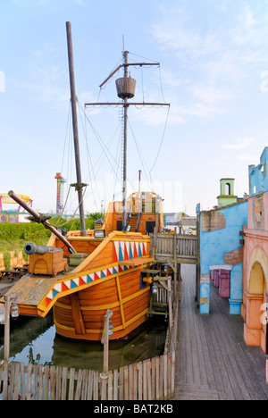 Adventure Island Galleon Southend on Sea Essex England UK Banque D'Images