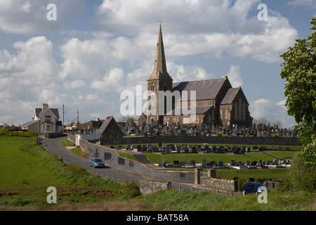 Église paroissiale de Drumcree à Portadown en Irlande du Nord l'église de l'ascension de l'église d'irlande site de manifestations de 1995 à 2000 Banque D'Images