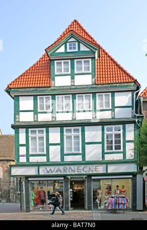 Maison à Hamelin dans le Weser Hills en Allemagne Banque D'Images