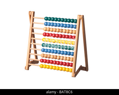 Enfants colorés abacus Banque D'Images