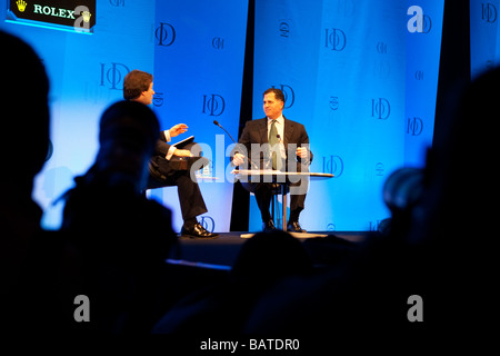 Michael S'exprimant lors de la Conférence IOD Dell 2009 Banque D'Images