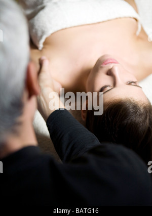 massage Banque D'Images