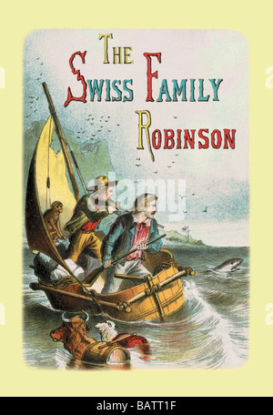 La famille suisse Robinson Banque D'Images