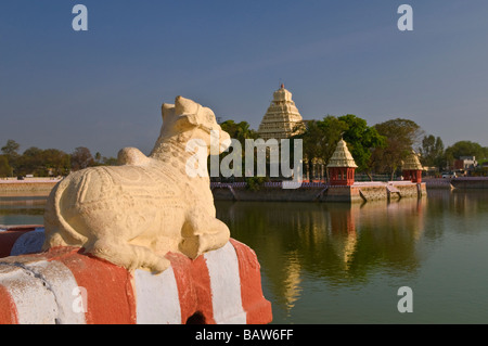 Mariammam Teppakulam Tank et culte Madurai Tamil Nadu Inde Banque D'Images