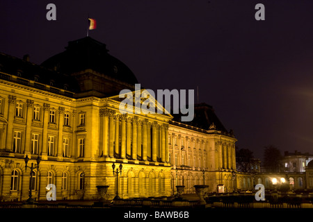 Le Palais Royal ou la Place des Palais - Bruxelles, Belgique Banque D'Images