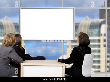 Formation en ligne de l'entreprise Banque D'Images