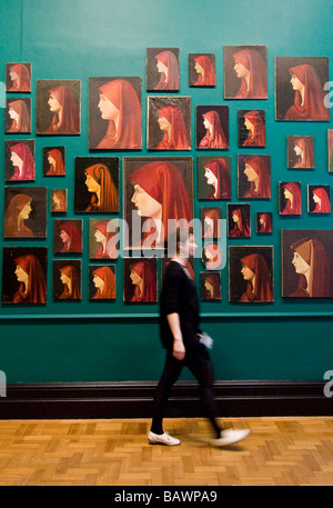 La Francis Alys Fabiola exposition à la National Portrait Gallery, Londres Banque D'Images