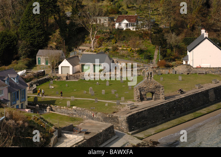 Mcg-an-Eglwys, Pembrokeshire, Pays de Galles Banque D'Images