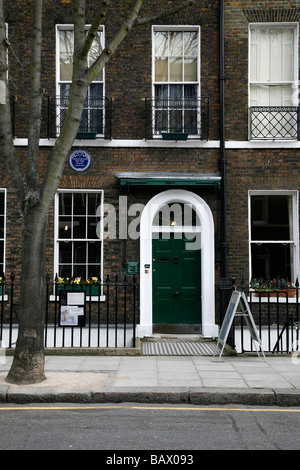 Charles Dickens Museum at 48 Doughty Street, Bloomsbury, Londres Banque D'Images