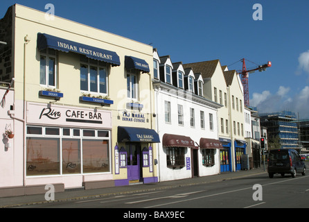 St Peter Port Bailiwick of Guernsey Channel Islands 2009 de l'UE Banque D'Images
