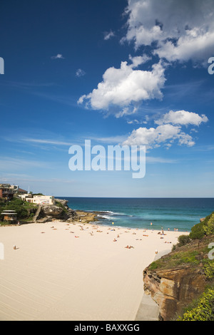 La plage de Tamarama, le quartier branché de Bondi et de Bronte entre dans la banlieue Est, Sydney, New South Wales, Australia Banque D'Images