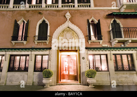 L'Hotel Danieli, Riva degli Schiavoni, Venise, Vénétie, Italie Banque D'Images