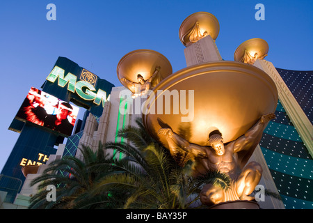 MGM Grand Hotel and Casino à Las Vegas, Nevada, USA Banque D'Images