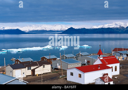 Pond Inlet, île de Baffin, Nunavut, Canada Banque D'Images