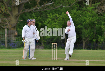 Cookhill au cricket Village, Worcestershire, Angleterre, RU Banque D'Images