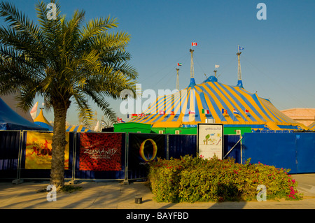 Le Cirque du Soleil à Dubaï Banque D'Images