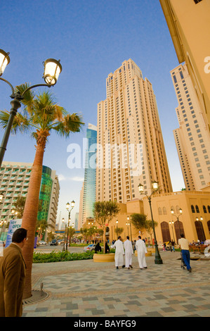 Jumeirah Beach Residence nouveau développement de luxe à Dubaï Banque D'Images