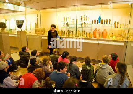 Musée archéologique civique Chambre Égyptienne Bologna Italie Banque D'Images