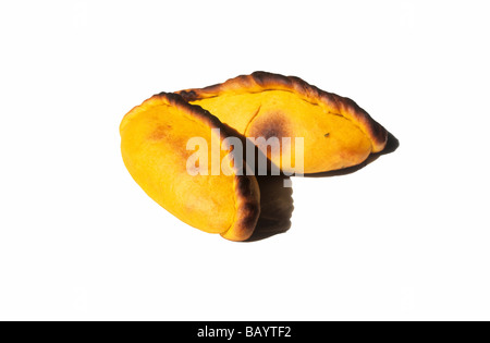 Salteñas, un traditionnel petit-déjeuner de la Bolivie. Également populaire dans le nord de l'Argentine (Salta est l'origine du nom). Banque D'Images