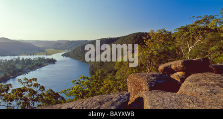 Hawkesbury River at Wisemans Ferry New South Wales Australie Banque D'Images