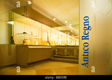 Musée archéologique civique Chambre Égyptienne Bologna Italie Banque D'Images