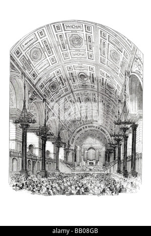 Intérieur de st georges hall liverpool de la performance du sud du premier ora orio Banque D'Images