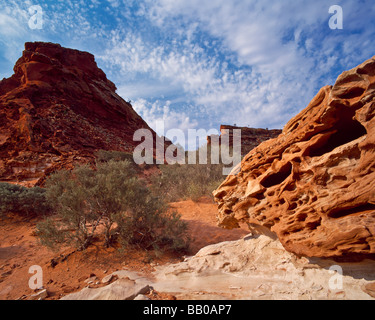 Rock formations à Rainbow Valley Australie Territoire du Nord Banque D'Images