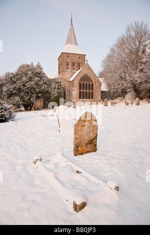 All Saints Church, East Meon, Hampshire Banque D'Images