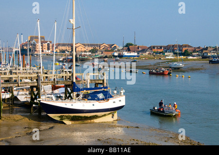 La rivière Adur, Shoreham, West Sussex, UK Banque D'Images