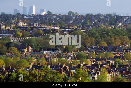 Vue de l'Alexandra Palace Banque D'Images